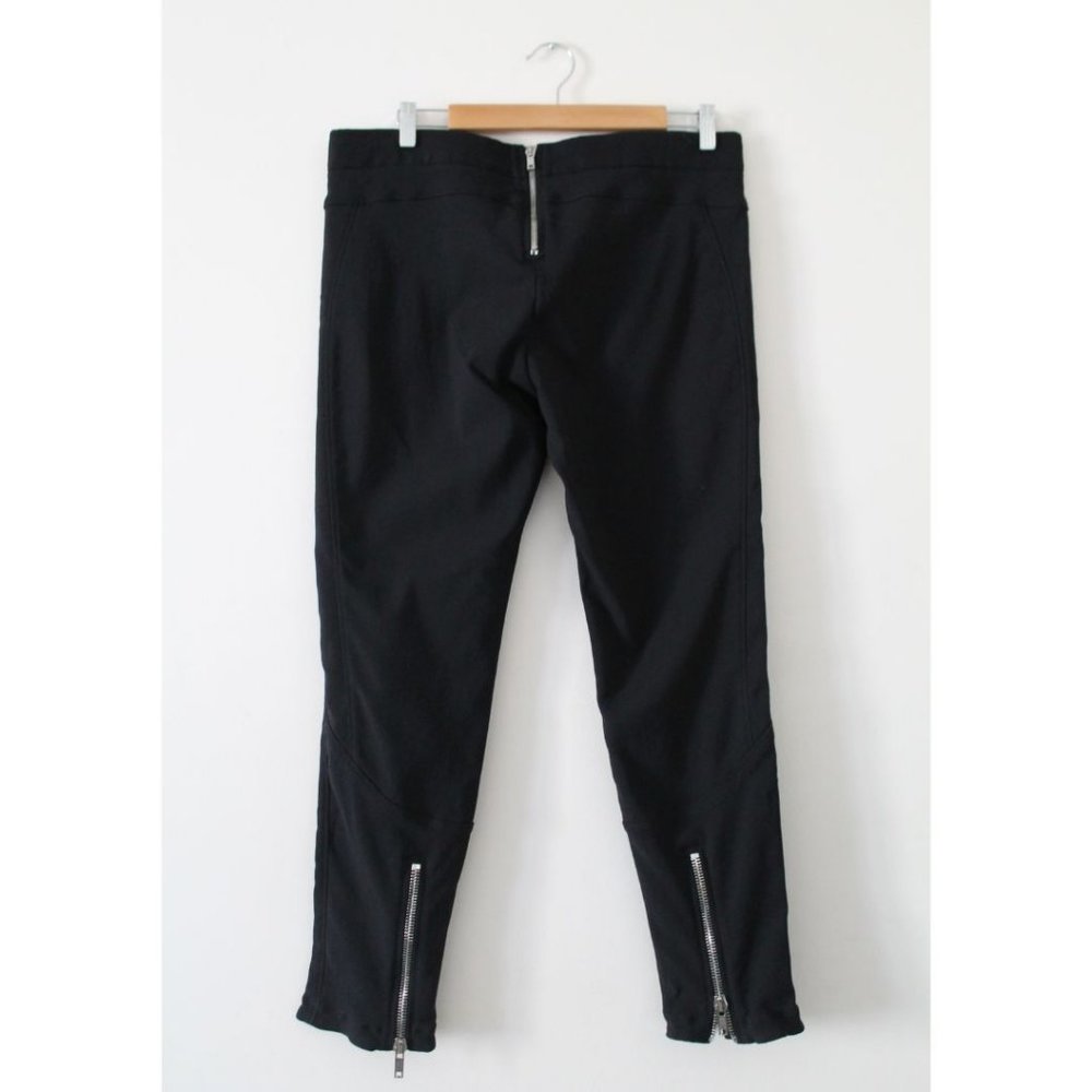 Givenchy Slim Fit Tailored Zippered Pant Black Size FR 44/ US 12 - Picture 5 of 11